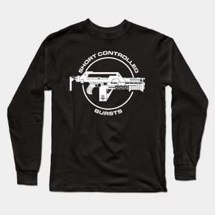 Aliens: Pulse Rifle - Short Controlled Bursts Long Sleeve T-Shirt